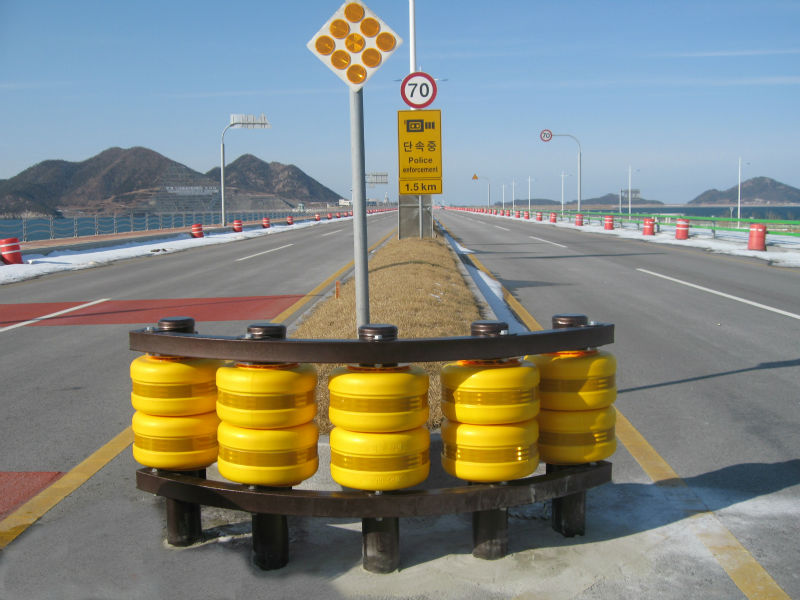 Safety Roller/Safety rolling barrier/Entrance of median strip/Crash cushion