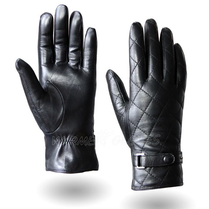 2013 Women's Sheepskin Winter Dress Leather Gloves