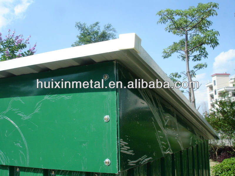 使用される鋼板色2015プレハブ金属上屋hx81220/hx81120シリーズ仕入れ・メーカー・工場
