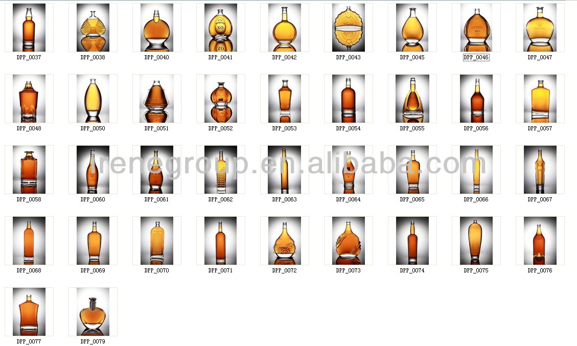 smart style alcohol bottle in high quality