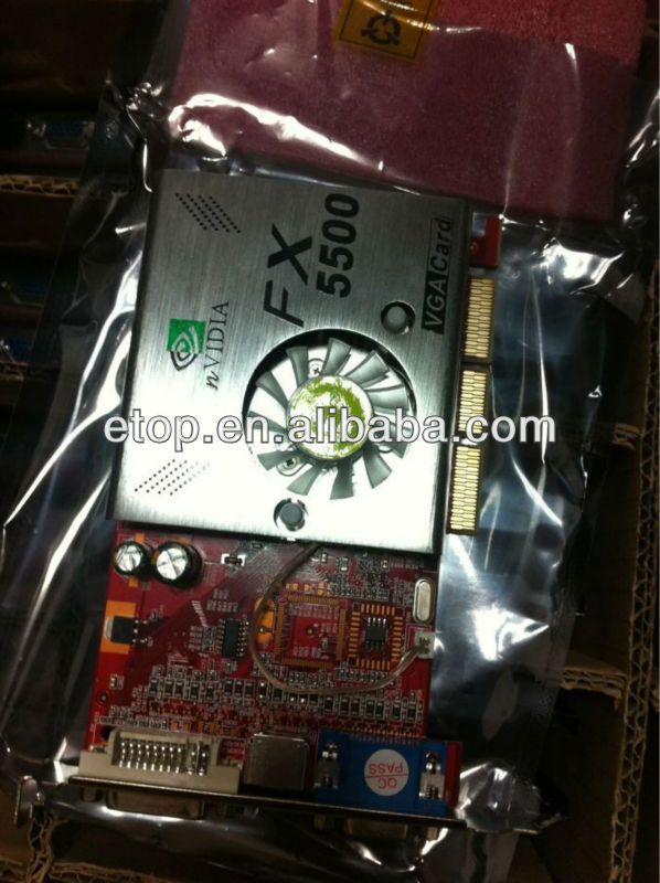 Nvidiaのgeforcefx5500256mb128-bitagps- ビデオグラフィックスビデオカード問屋・仕入れ・卸・卸売り