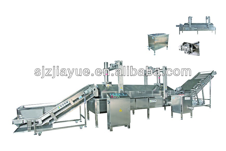 meat pie &Chicken nuggets automatic frying machine