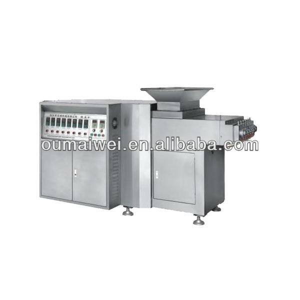 single/twin screw sheet shape bubble gum/chewing gum extruder