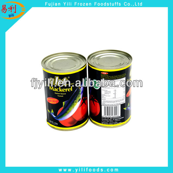 Bulk canned mackerel in tomato sauce with factory price