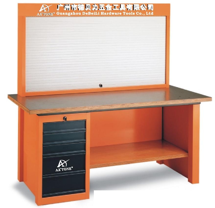 Metal Garage Workbench, Steel Worktable AX-3120B