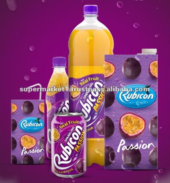 Rubicon Passion Exotic Soft Drink - 330ml Cans - 24x = 1 Case