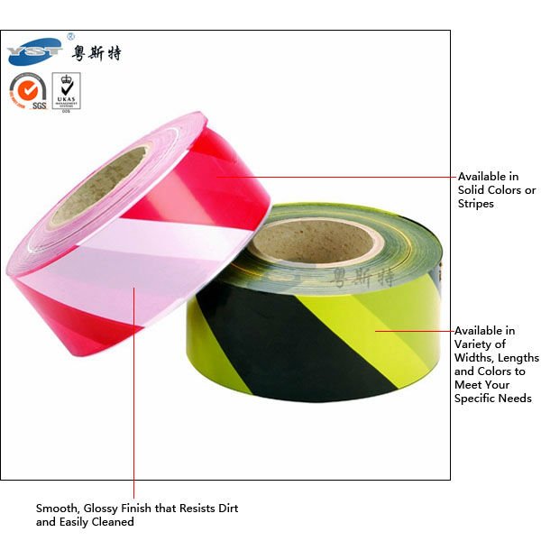 警告テープ。 黒/yellow。 50mmx33メートル問屋・仕入れ・卸・卸売り