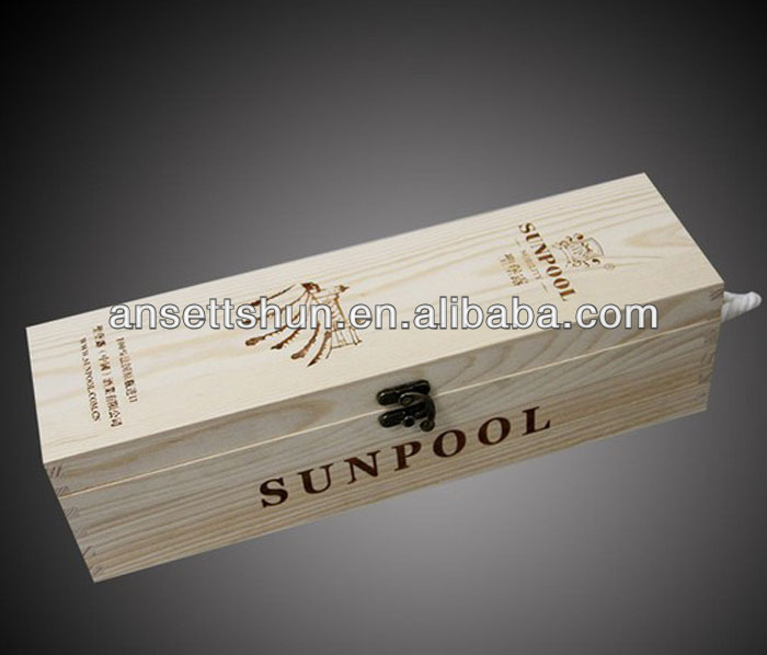 high class customized red wine wooden box,wholesale chinese merchandise,wooden package box