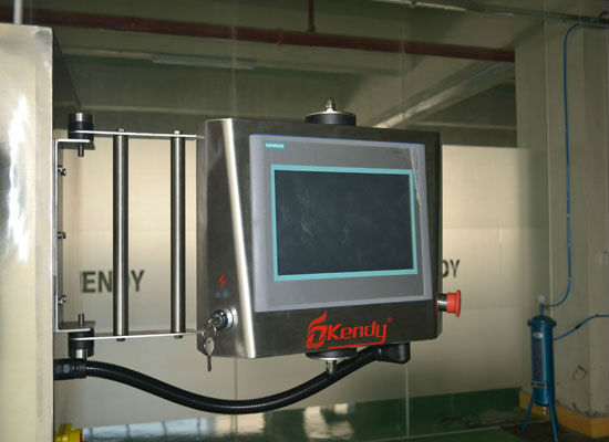 customized cantilevered structure egg chocolate flow wrapping machine