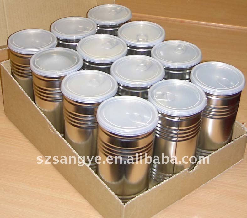 Empty tinplate cans/boxes for food/drink /fruit/meat/sardine/tomato paste