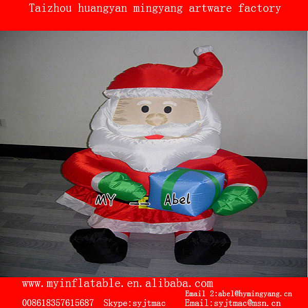MY Inflatable christmas decoration pop up santa