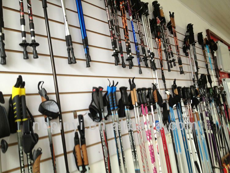 アメリカ人気のあるスタイルカラーパターン登り棒ポール杖をトレッキング問屋・仕入れ・卸・卸売り