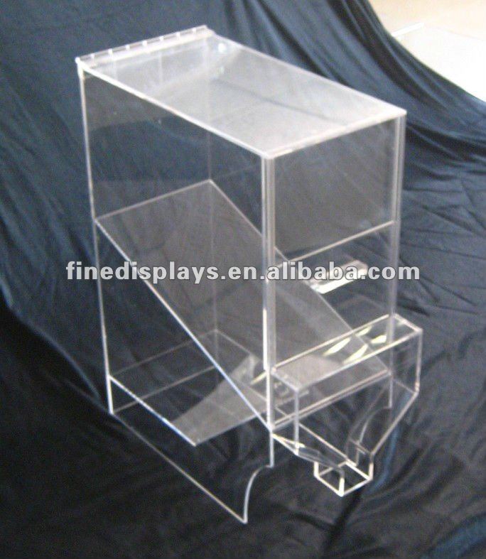 clear perspex box