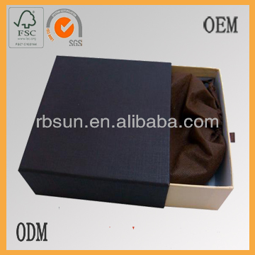 popular cardboard red wine bottle gift box
