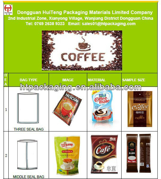 Stand Up With Zipper And Clear Window Plastic Packaging Tea Bag