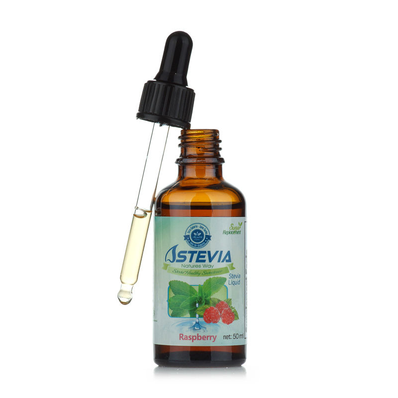 Strawberry flavor of liquid stevia sweetener