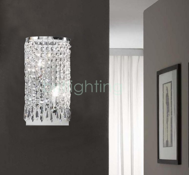 Gold K9 Crystal Wall Light modern Wall Sconce Wall Decor E14 Bulbs ...