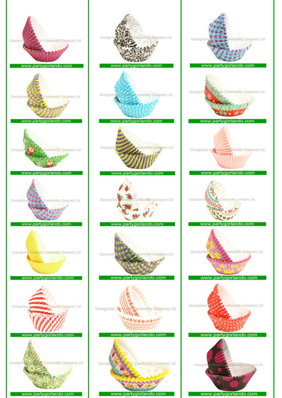 high quality greaseproof cake decorating paper cups