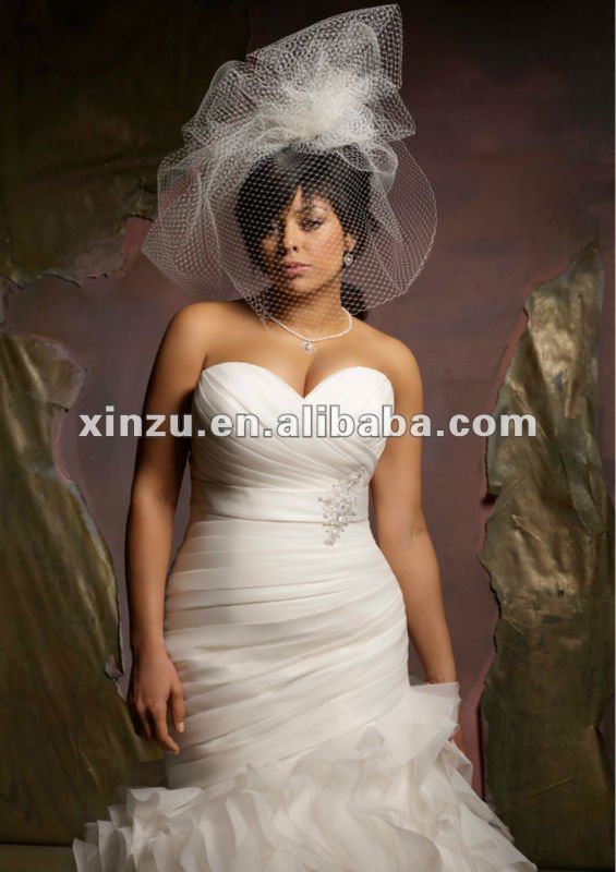 product bridal wedding dresses stunning ruffled plus size organza mermaid dress product bridal wedding dresses stunning ruffled plus size organza mermaid dress