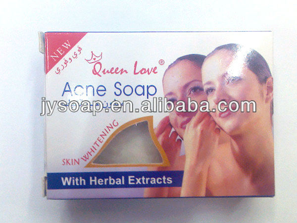Skin whitening acne soap, View acne soap, QUEEN LOVE Product Details 