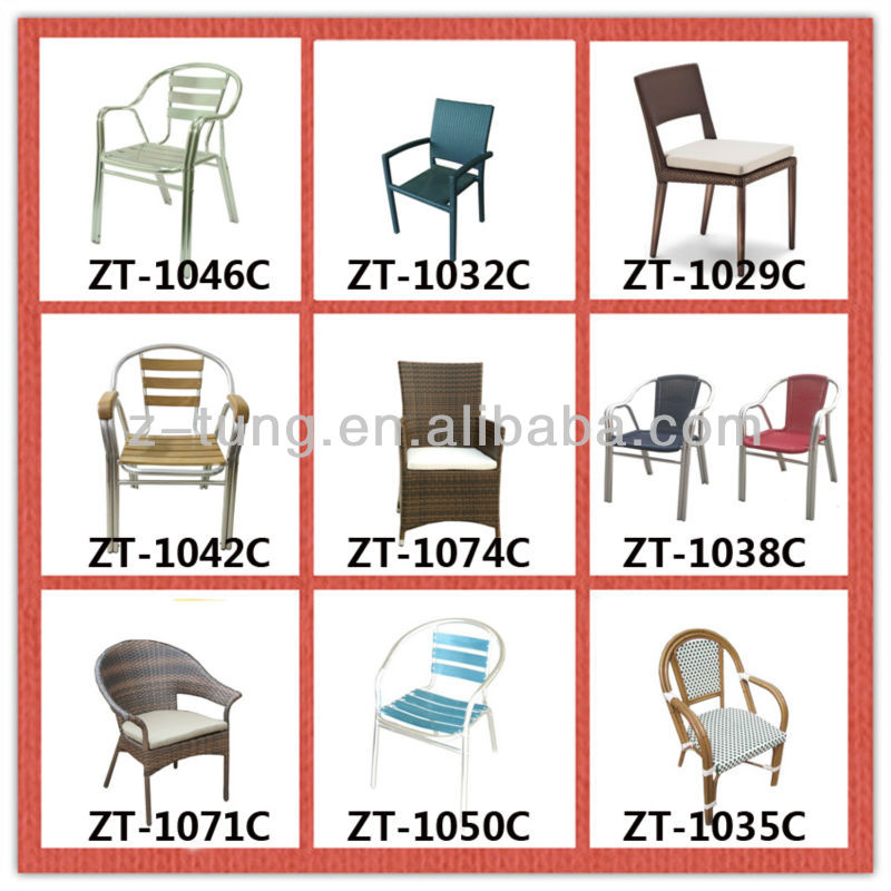 籐籐の椅子とセットzt-1038ctアーム問屋・仕入れ・卸・卸売り