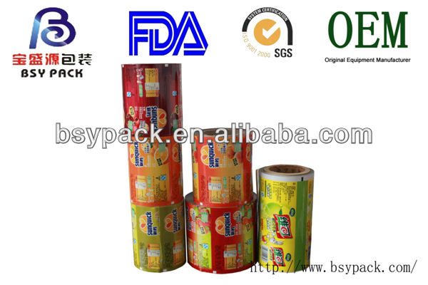 three layer laminated roll film