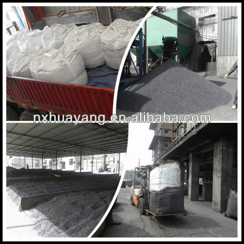 2-4mm coconut shell base activated carbon for water purification