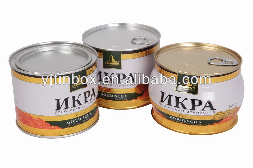 wholesale round tuna fish tin can with EOE