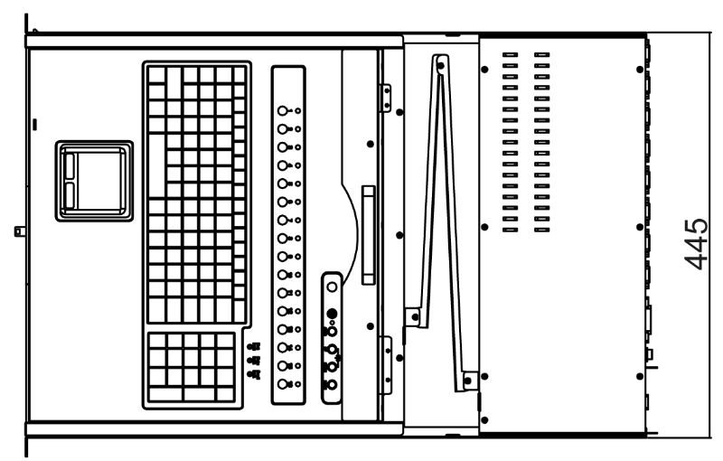 8 16港KVMスイッチが付いているKVM1502D 1UのラックマウントVGA LCDのモニター問屋・仕入れ・卸・卸売り