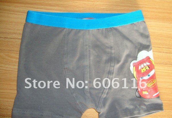 NEW!!! children/boy/baby clothes Children Wear Set 100% cotton Underwear / vest  in  Car Design with Kid set, 6sets/lot-YL-3166