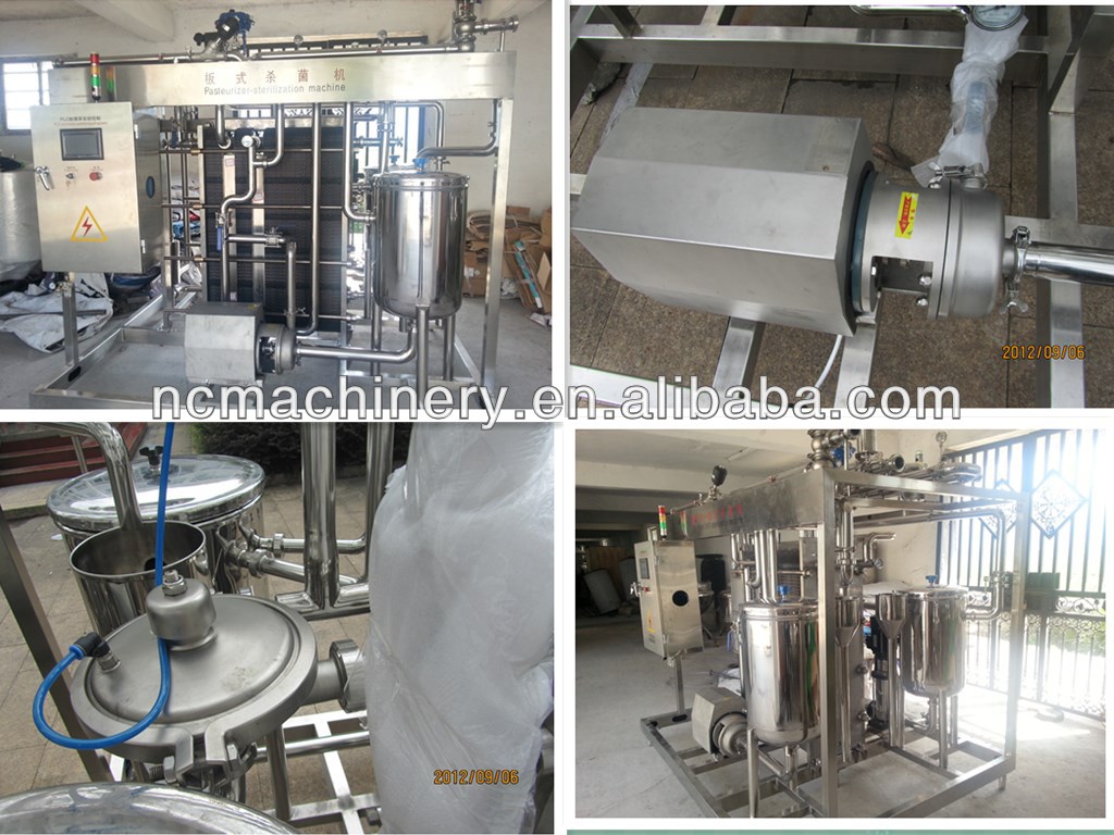 Milk pasteurization system