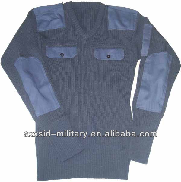 イギリス空軍ウール/アクリルクルーネック軍のセーター仕入れ・メーカー・工場