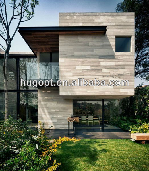 Exterior Cladding Red Wine Cedar Wood Grain Board With CE Approval