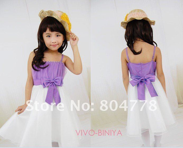 free ems shipping, baby dress Wedding Dresses Children bridal gown Formal dress Bridesmaid dresses 14pcs/lot