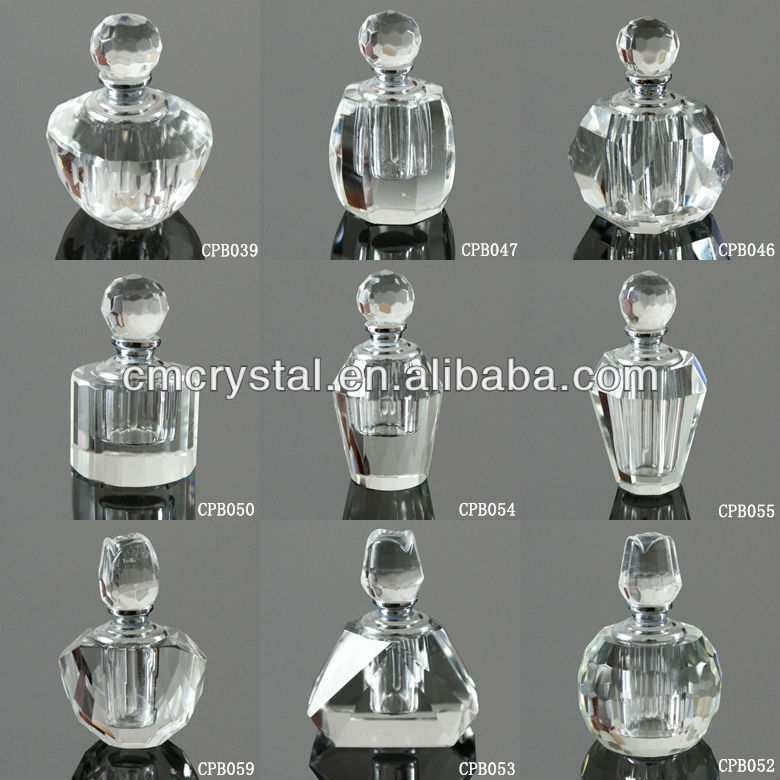 簡単な水晶香水のガラス瓶問屋・仕入れ・卸・卸売り