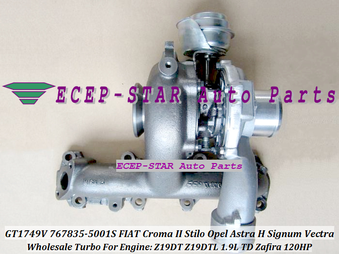 GT1749V 767835-5001S 755042-5003S Turbo Turbocharger For FIAT Croma II Stilo Opel Astra H Signum Vectra Zafira Z19DT 1.9L TD 120HP (2)