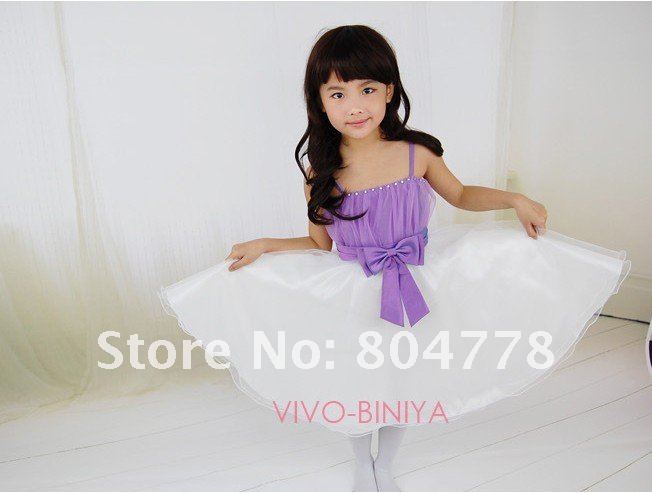 free ems shipping, baby dress Wedding Dresses Children bridal gown Formal dress Bridesmaid dresses 14pcs/lot