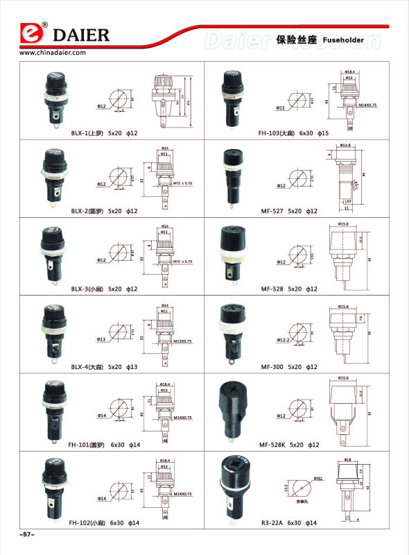 6.2*301a2a3a5a6a10a15a20a25aセラミックヒューズ250v仕入れ・メーカー・工場