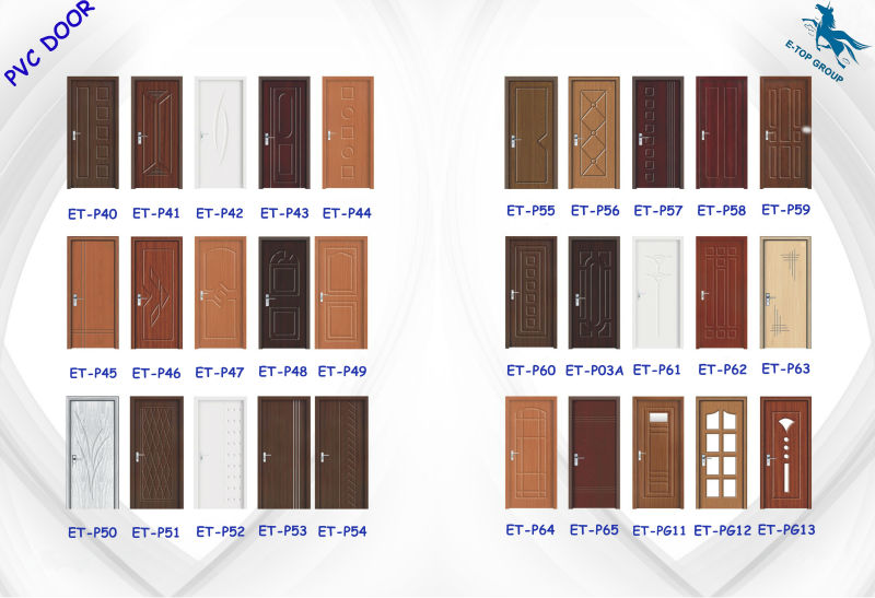 ポリ塩化ビニールのドア、 pvc窓やドア、 最新のデザインの木製ドア 問屋・仕入れ・卸・卸売り