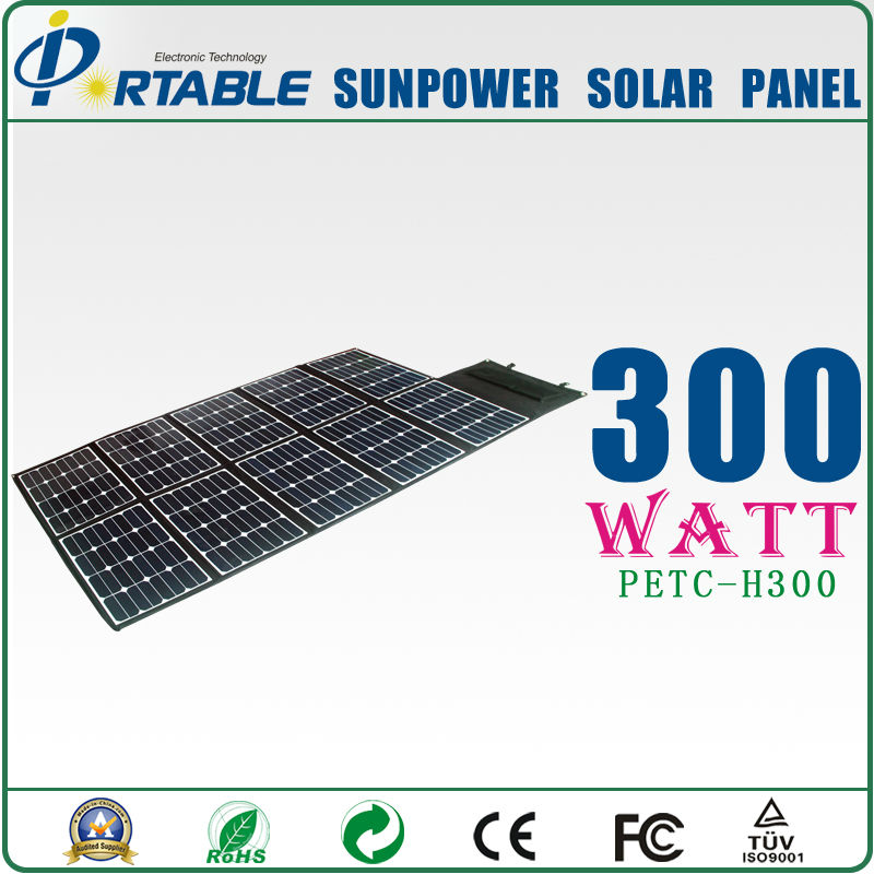 サンパワーソーラーパネルキット120w/折りたたみ式ソーラーパネル充電器( petc- h120a)問屋・仕入れ・卸・卸売り