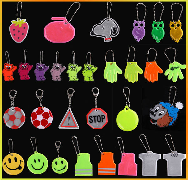 Reflective key chain,customized key chain,pvc key chain lollipop keychain