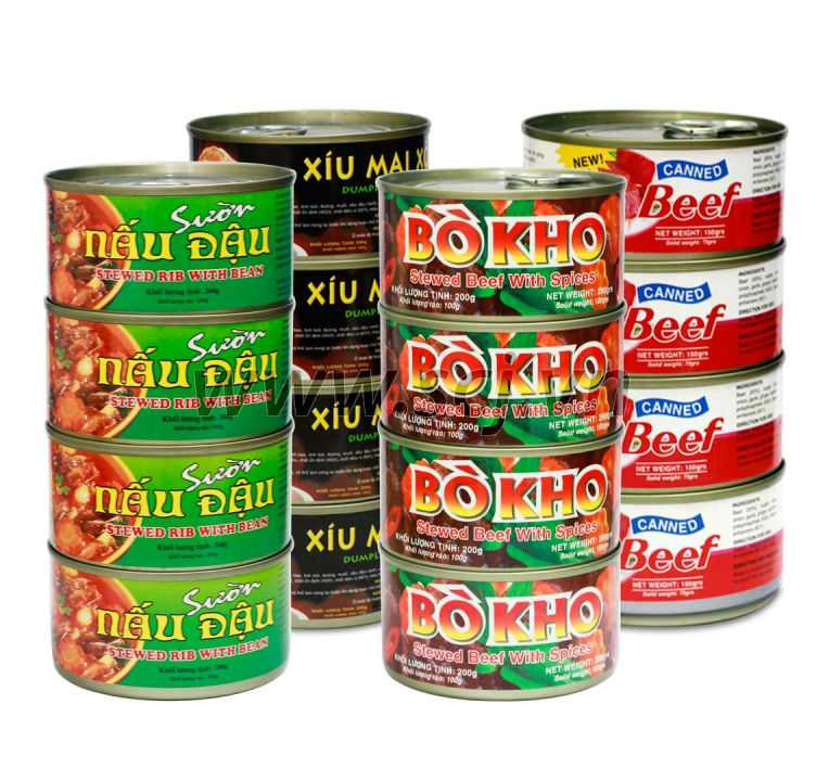 Pock Luncheon Meat Canned Food products,Vietnam Pock Luncheon Meat Canned Food supplier
