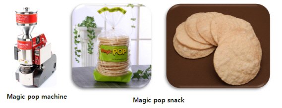 Crispy pop cake machine (DMP-1)