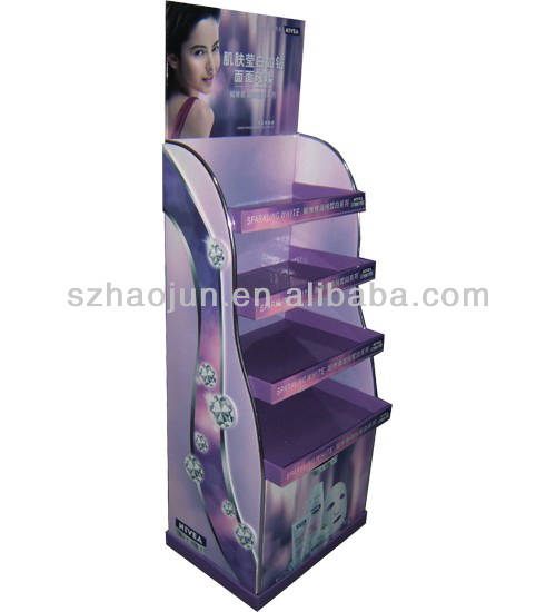 Carton POP display stand for chewing gum promotion