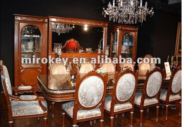 Traditial muebles de comedor conjunto, plazas 12 antiguos de ...