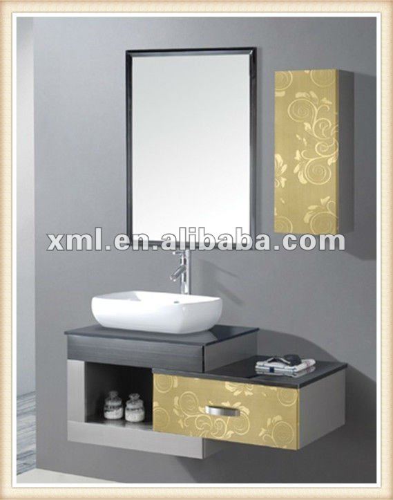 New Fashionable 3004 Stainless Steel Bathroom Vanity No.8001 - Buy ...