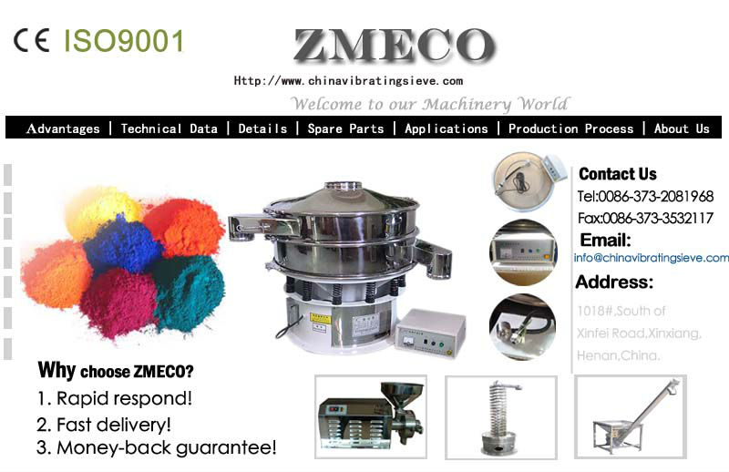 Cocoa Powder Vibrating Sieve