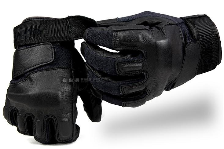 Police Leather Gloves