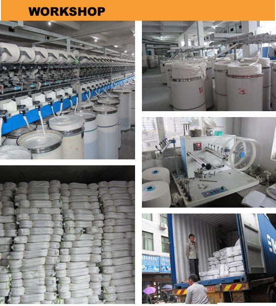 High Quality4.8S saffron yellow open end/oe recycle cotton yarn for glovesfor fabric
