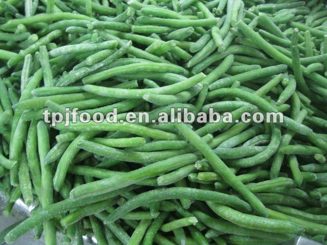 IQF green beans with BRC grade A